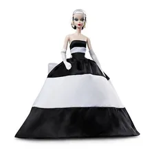 Boneca Barbie Silkstone Black And White Forever Nrfb Bfmc Foto mini 1