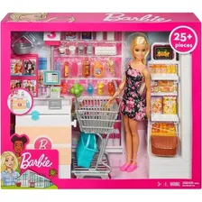 Boneca Barbie Supermercado De Luxo Da Barbie Mattel Frp01 Foto mini  3