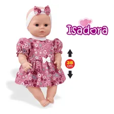 Boneca Bebê Isadora Com Tiara - Adijomar Foto mini  2