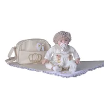 Boneca Bebê Reborn Menina Loira Princesa Com 20 Acessórios Boneca Foto mini 1