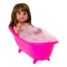 Boneca Bebê Reborn Realista Enxoval Acessórios Npk Doll Foto mini 3