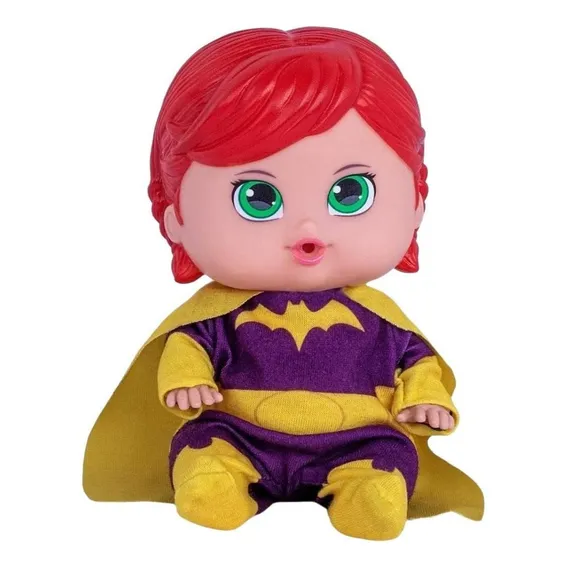 Boneca BebĂȘ Super Hero Girls Baby Dc - Bat Girl 446 Foto 1
