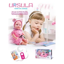 Boneca Bebê Ursula Hora De Dormir - Pupee Brinquedos Foto mini 2