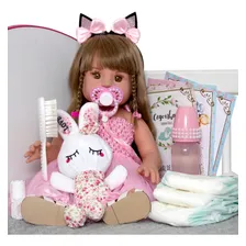 Boneca Bebe Reborn Baby Alive Coelhinha Susi 16 Acess贸rios Foto mini 2