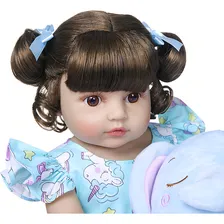 Boneca Bebe Reborn Boneca Silicone Menina Princesa Boneca Foto mini  2