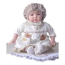 Boneca Bebê Reborn Menina Loira Princesa Com 20 Acessórios Boneca Foto mini  2
