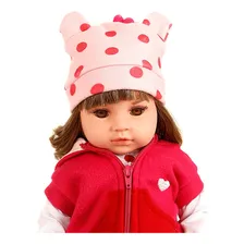 Boneca Bebê Reborn Realista De Silicone Npk 48cm E Girafinha Foto mini 4
