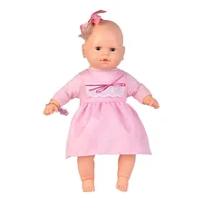 Boneca Bebezinho Com Vestido Estampa Rosa - Estrela Foto mini  2