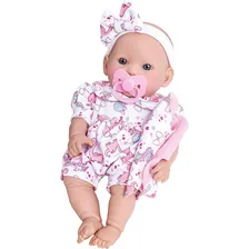 Boneca Bebezinho Real Menina - Roma Brinquedos Foto mini 4