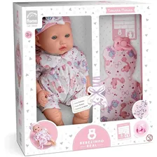 Boneca Bebezinho Real Menina - Roma Brinquedos Foto mini 1