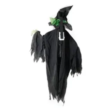 Boneca Bruxa Zid么nia 130cm Com Luz Som Movimento Halloween Foto mini 2
