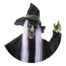 Boneca Bruxa Zid么nia 130cm Com Luz Som Movimento Halloween Foto mini 3
