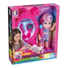 Boneca Charmosa Rainbow Lavatório Cotiplás Foto mini 1