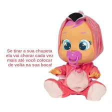 Boneca Cry Babies Flamy Chora De Verdade Multikids Br0121 Foto mini 4
