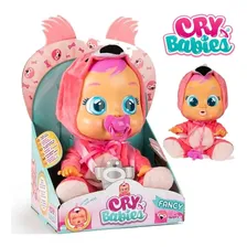 Boneca Cry Babies Flamy Chora De Verdade Multikids Br0121 Foto  mini 1