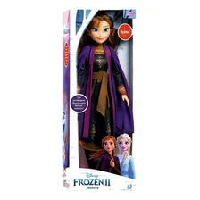 Boneca Da Anna Frozen Grande 55cm Articulada Baby Brink Foto mini  2