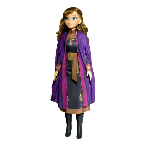 Boneca Da Anna Frozen Grande 55cm Articulada Baby Brink Foto 1