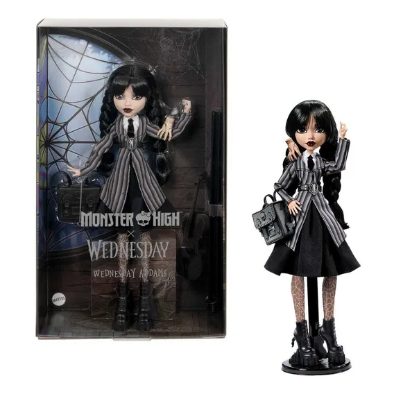 Boneca Da Coleção Monster High Wednesday Foto 1