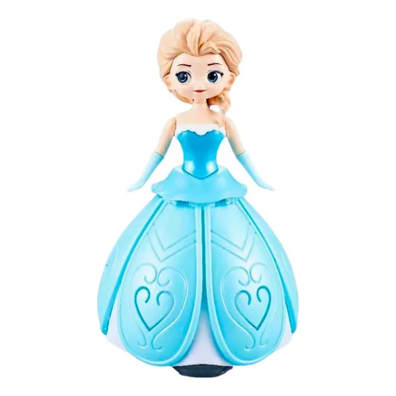 Boneca Dançarina Com Música E Led - Frozen Elza Foto 1