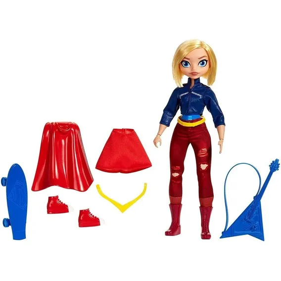 Boneca Dc Super Hero Girls Supergirl 2 Em 1 - Mattel Foto 1
