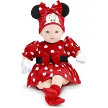 Boneca Disney Classic Dolls Recem Nascido Minnie 5162 - Roma Foto mini  2