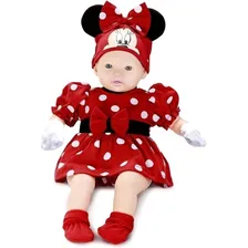 Boneca Disney Classic Dolls Recem Nascido Minnie 5162 - Roma Foto mini 4