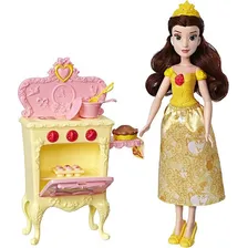 Boneca Disney Princesas Playset Cenario Bela Hasbro E2912 Foto mini 2