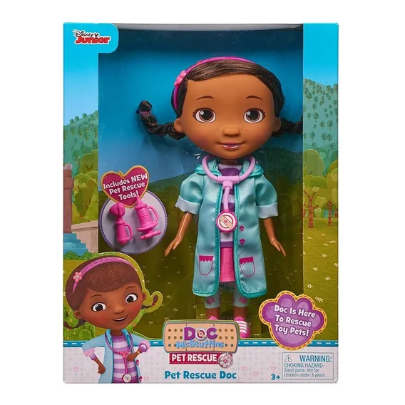 Boneca Doutora Brinquedos (pet Rescue Doc) Disney Júnior Foto 1
