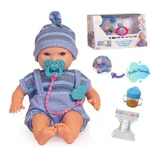 Boneca estilo Reborn com chupeta Anjinhos Reborn Foto mini 1