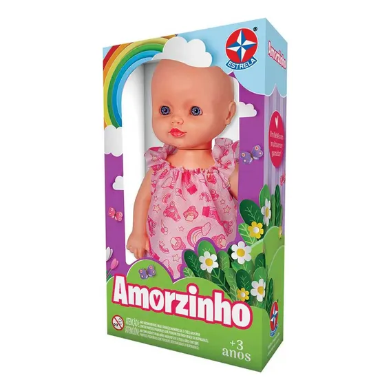 Boneca Estrela Amorzinho Bebê Foto 1