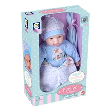 Boneca Evellyn Reborn Soninho Menino Foto  mini 1