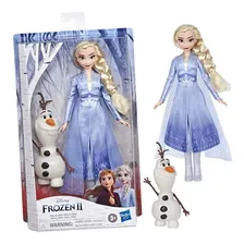 Boneca Frozen 2 Disney Com Amigo | Elsa E Olaf | Original Foto mini 3