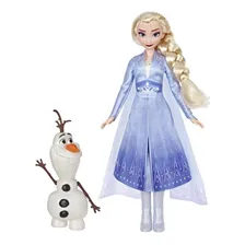 Boneca Frozen 2 Disney Com Amigo | Elsa E Olaf | Original Foto mini 2