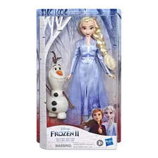 Boneca Frozen 2 Disney Com Amigo | Elsa E Olaf | Original Foto mini 1