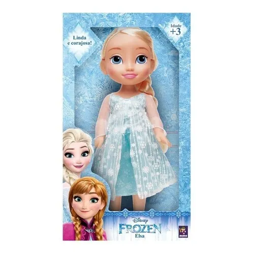 Boneca Frozen Disney 35cm - Elsa - Mimo Foto 1