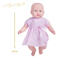 Boneca Grande Gabi Rostinho De BebĂȘ - Super Toys Foto mini 4