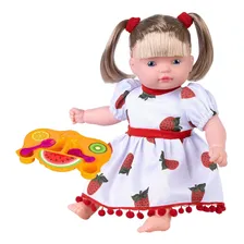 Boneca Helena Hora Da Papinha Com Acess贸rios 35cm Super Toys Foto mini 1