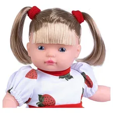 Boneca Helena Hora Da Papinha Com Acess贸rios 35cm Super Toys Foto mini 3