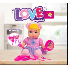 Boneca Infantil Love Papinha De Pano Anjo Brinquedos Foto mini 4