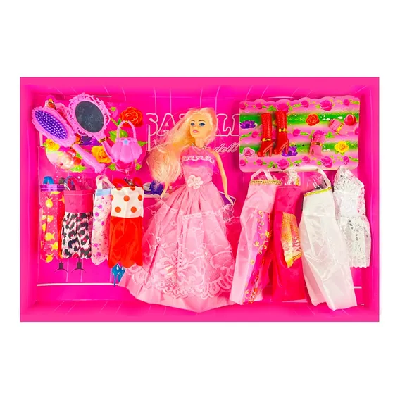 Boneca Isabebella Com Vestidos E Acessorios Foto 1