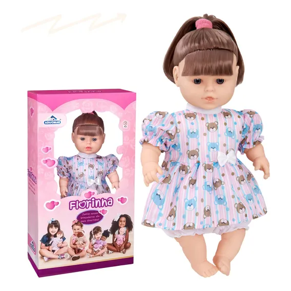 Boneca Isadora Bebê - Adijomar Brinquedos Foto 1