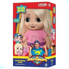 Boneca Jessie Aventureira Rosa Do Luccas Neto Fala 14 Frases Foto  mini 1