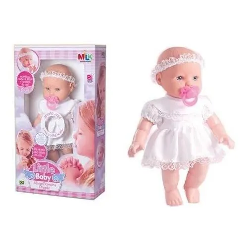 Boneca Little Baby Minha Primeira Oracao Brinquedo Meninas Foto 1
