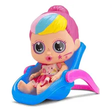 Boneca Little Dolls Glitter Carrinho De Passeio Divertoys Foto mini 2