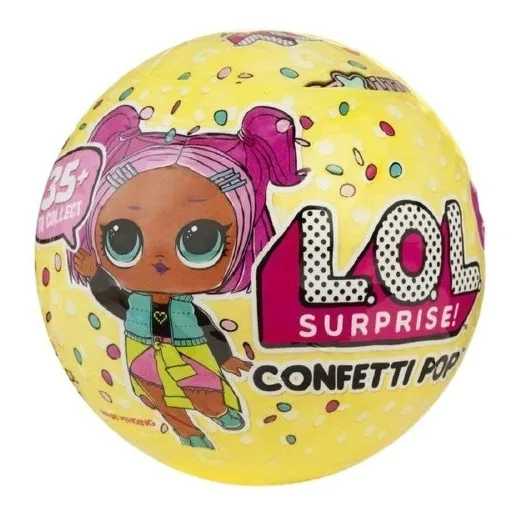 Boneca Lol Surprise Confeti Pop 9 Surpresas Original Candide Foto 1