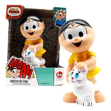 Boneca Magali De Vinil Com Cheirinho Turma Da Mônica Líder Foto mini 1