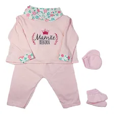 Boneca Mamãe Reborn Bebé Reborn Princesa Kiss Foto mini 4