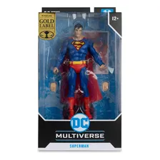 Boneca Mcfarlane Gold Label DC Superman Action Comics Foto mini 3