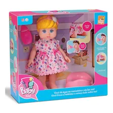 Boneca Menina Faz Xixi It's Baby Vinil Macio - Bee Toys Foto mini 2