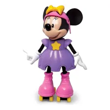 Boneca Minnie Patinadora Fala Frases - Elka Foto mini  2